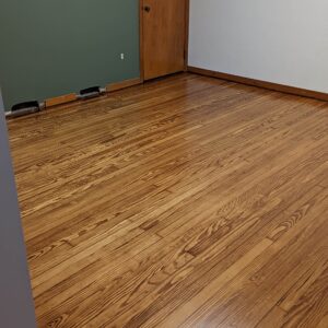 brand new hardwood floor refinished in ephrata pa